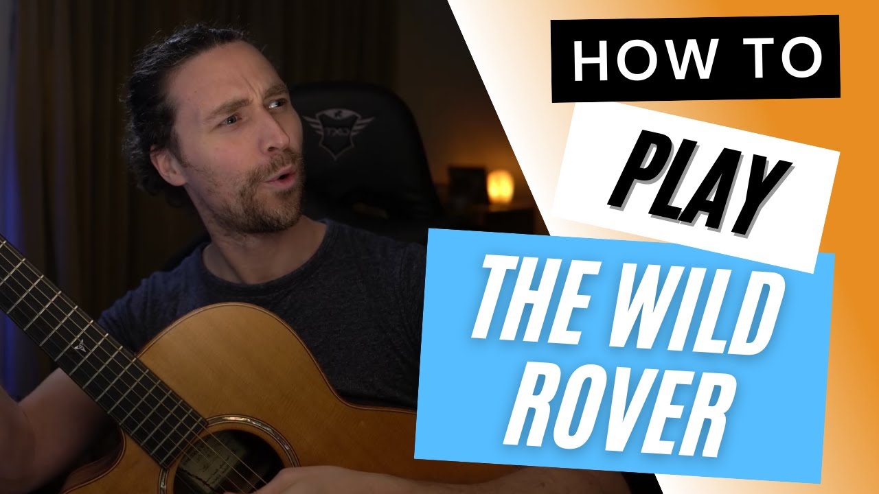 How To Play The Wild Rover - DADGAD Guitar Lesson