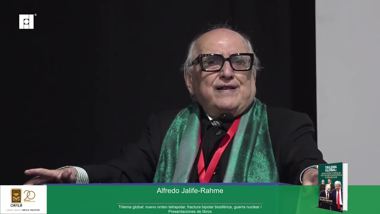 EN DIRECTO Trilema Global del Nuevo Orden Tetrapolar | Alfredo Jalife | FIL Guadalajara