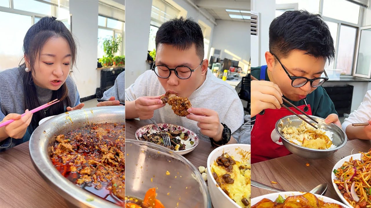 【明天誰做東】在辦公室煮飯被抓包，結果老闆：明天給我也來一份#美食做法 #美食 #food #家庭菜 #cooking