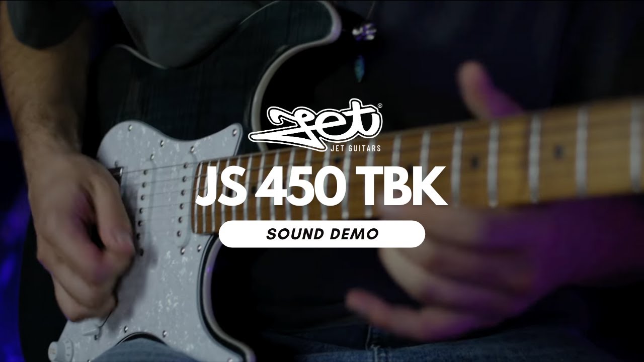 JET Guitars JS-450 TBK Sound demo