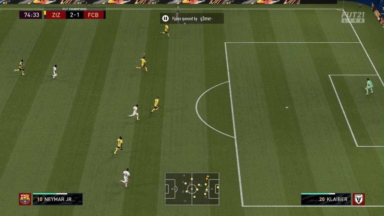 FIFA 21 player switching