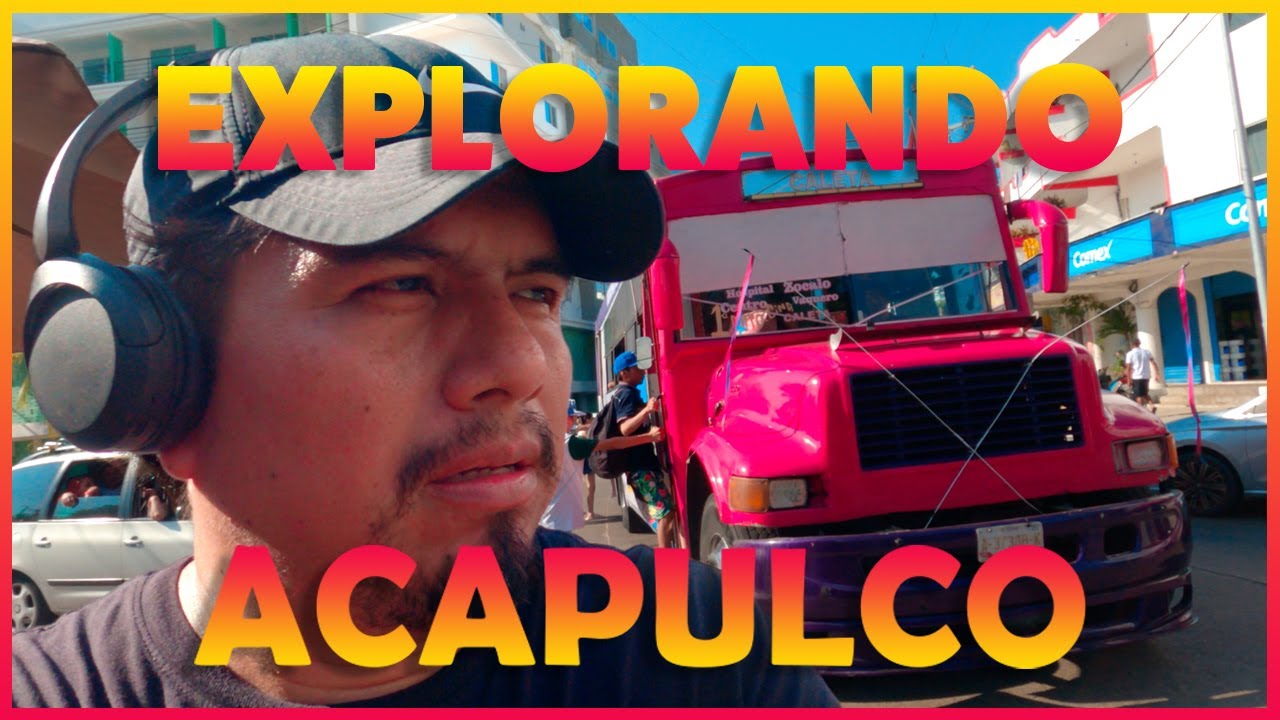 ASÍ SE VIVEN LAS MAÑANAS POR LAS CALLES DE CALETA | ACAPULCO 4K