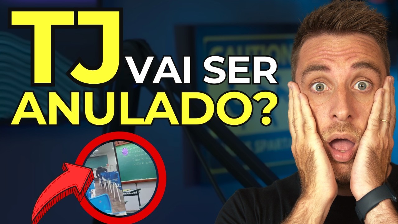 [🚨 DEN&Uacute;NCIA!] TJ PR vai ser CANCELADO? | TJ RJ tem DATA DEFINIDA! | TJ INESPERADO no NORDESTE