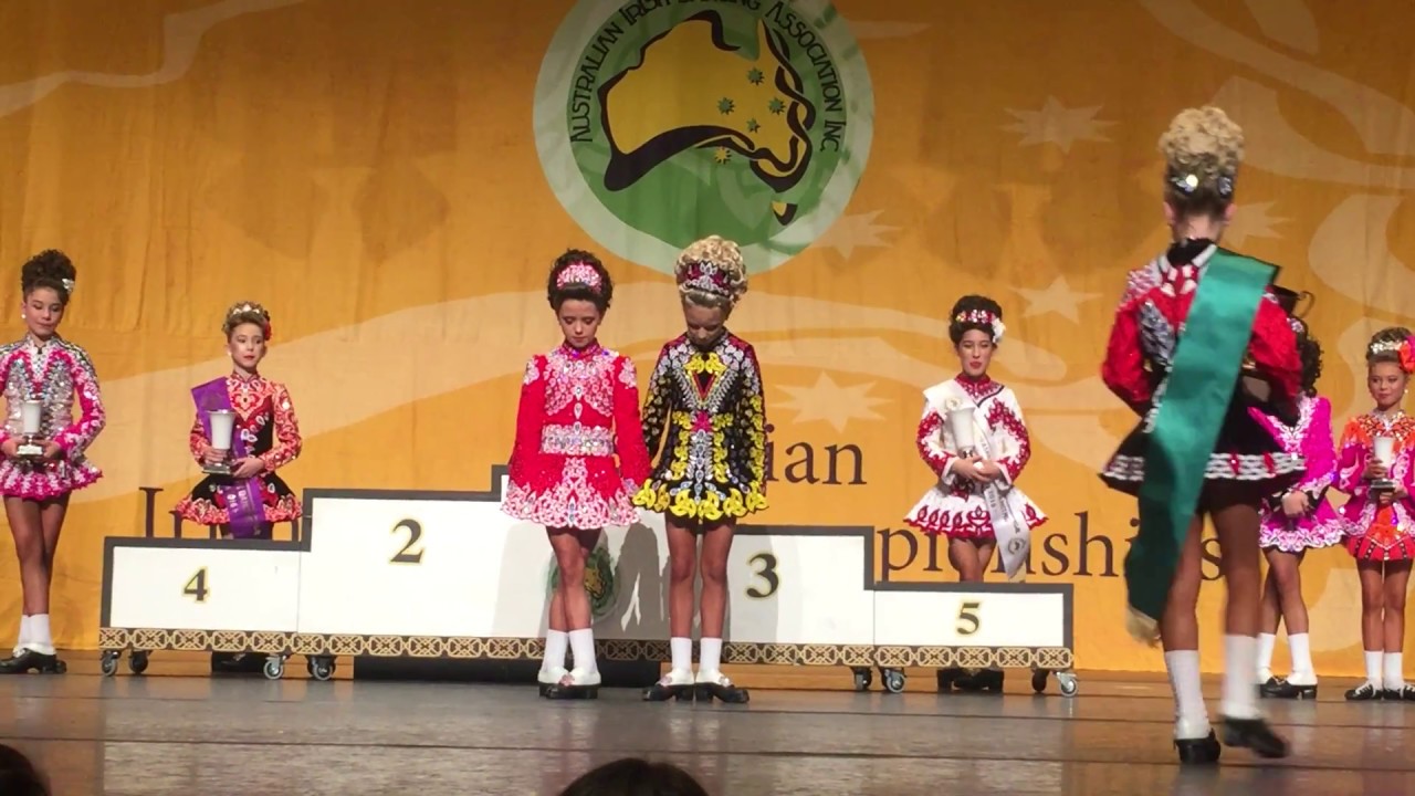 Minor Girls 10 years presentation - 2016 Australian Irish Dancing Championships