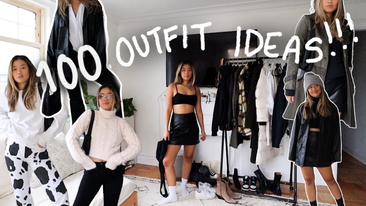 100 OUTFITS FOR WINTER | winter 2020 lookbook w/ Laini Ozark!