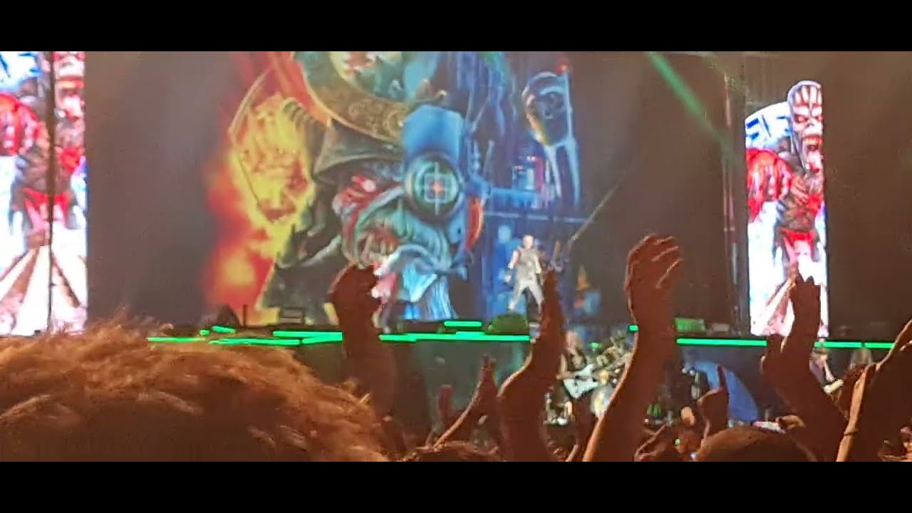 IRON MAIDEN  Wasted Years  Estadio Enrique Roca  MURCIA 2023