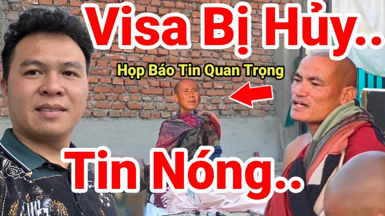 Tập 144: Cực Nóng.. Họp Báo Tin Quan Trọng Đoàn Thợ Tu Online Minh Tuệ Không Làm Được Visa ..