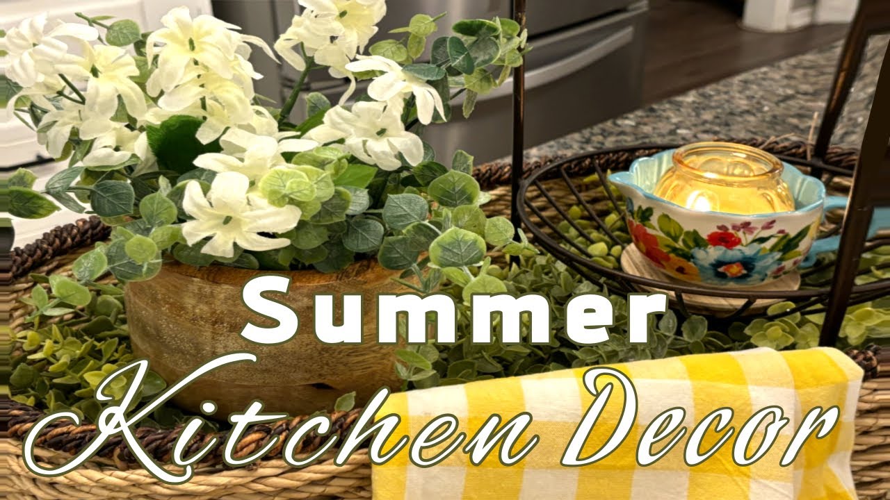 DECORATE WITH ME / SUMMER DECORATING  / PIONEER WOMAN DECOR