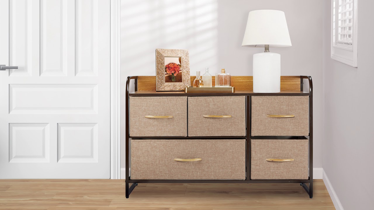 Fabric Closet and Dresser Storage Organizer - mDesign