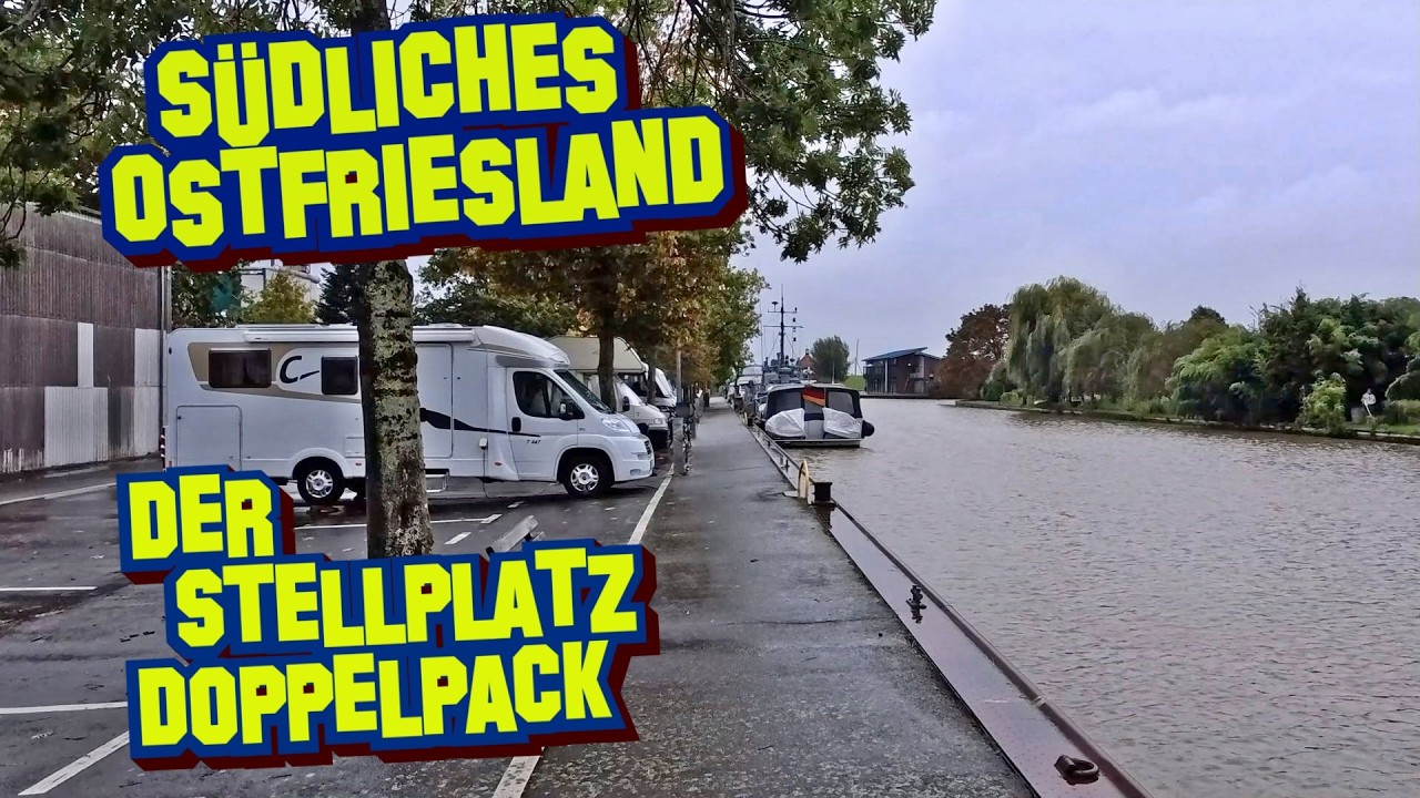 Zwei Stellplätze, ein Wow! 😍 | Unsere Hafen-Highlights im südlichen Ostfriesland