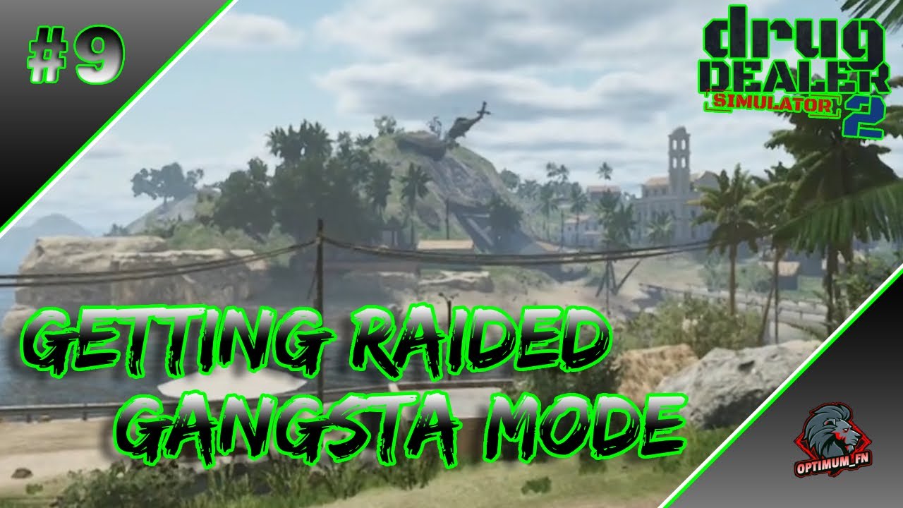 We are Getting Raided - Gangsta Mode - Drug Dealer Simulator 2 Gameplay