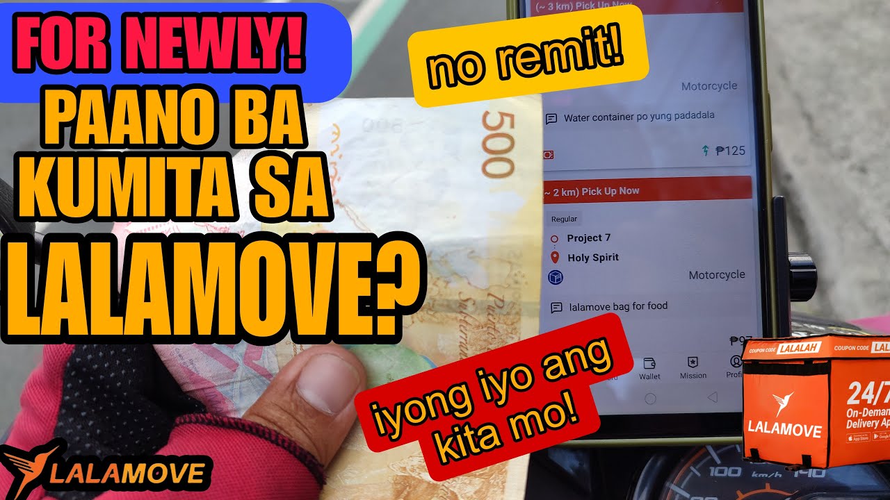 LALAMOVE: BALAK MO BA MAG APPLY?PAANO BA KUMITA SA LALAMOVE?PANOORIN MO ITO PARA MAY IDEA KA💪