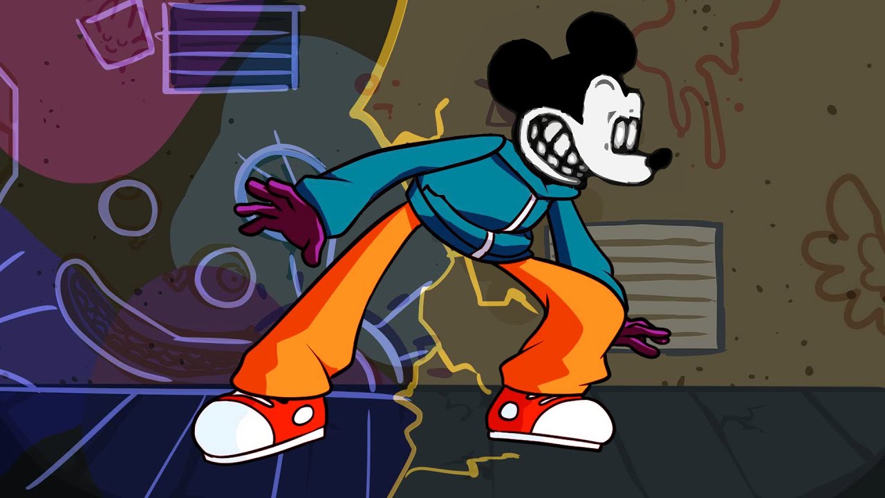 FNF Ballistic But Mickey Mouse Vs Whitty Sing It (Mickey Sings Ballistic) Ballistic Song FNF Cover