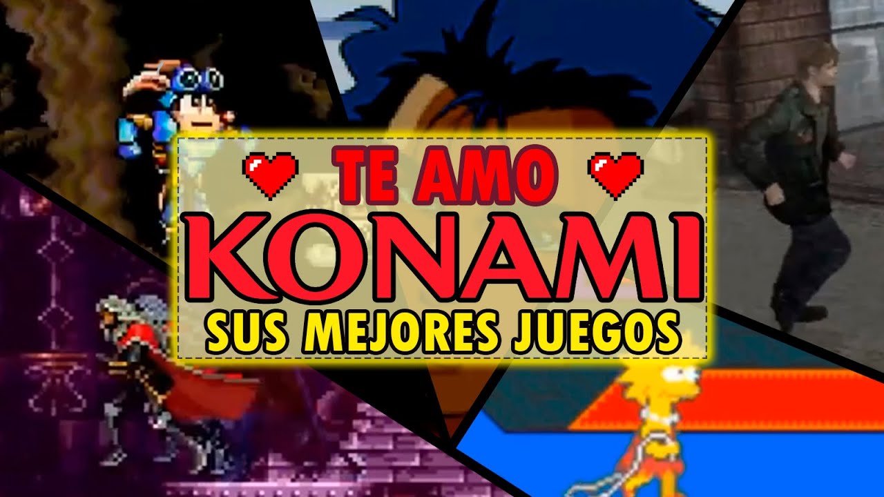 La ÉLITE de KONAMI - Sus 20 mejores juegos [1 por saga]