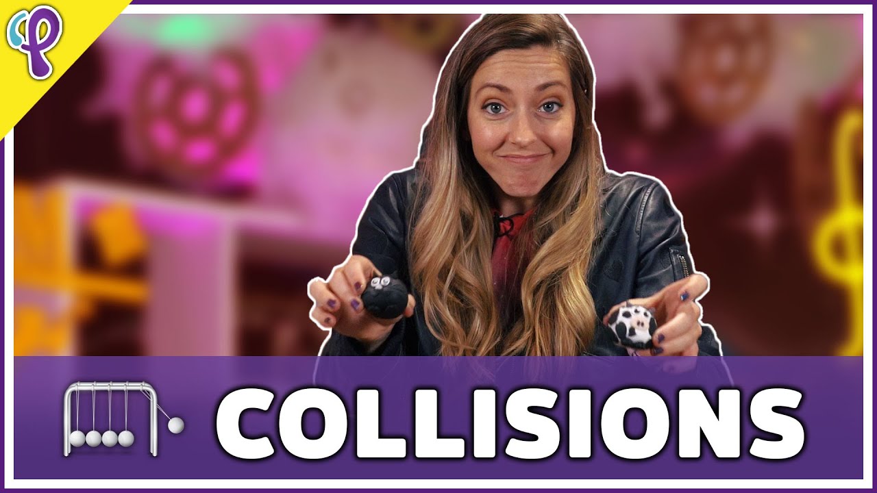 Elastic and Inelastic Collisions - Physics 101 / AP Physics 1 Review with Dianna Cowern
