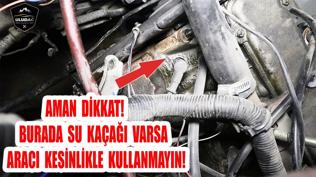 SU KAÇAĞI YÜZÜNDEN MOTOR YAPTIK (Tofaş Doğan Slx)