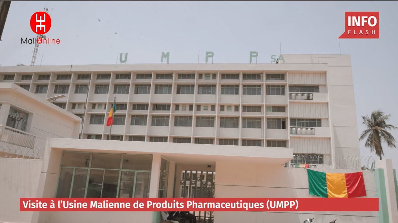 L'USINE MALIENNE DE PRODUITS PHARMACEUTIQUES (UMPP) EST DE NOUVEAU OPÉRATIONNEL