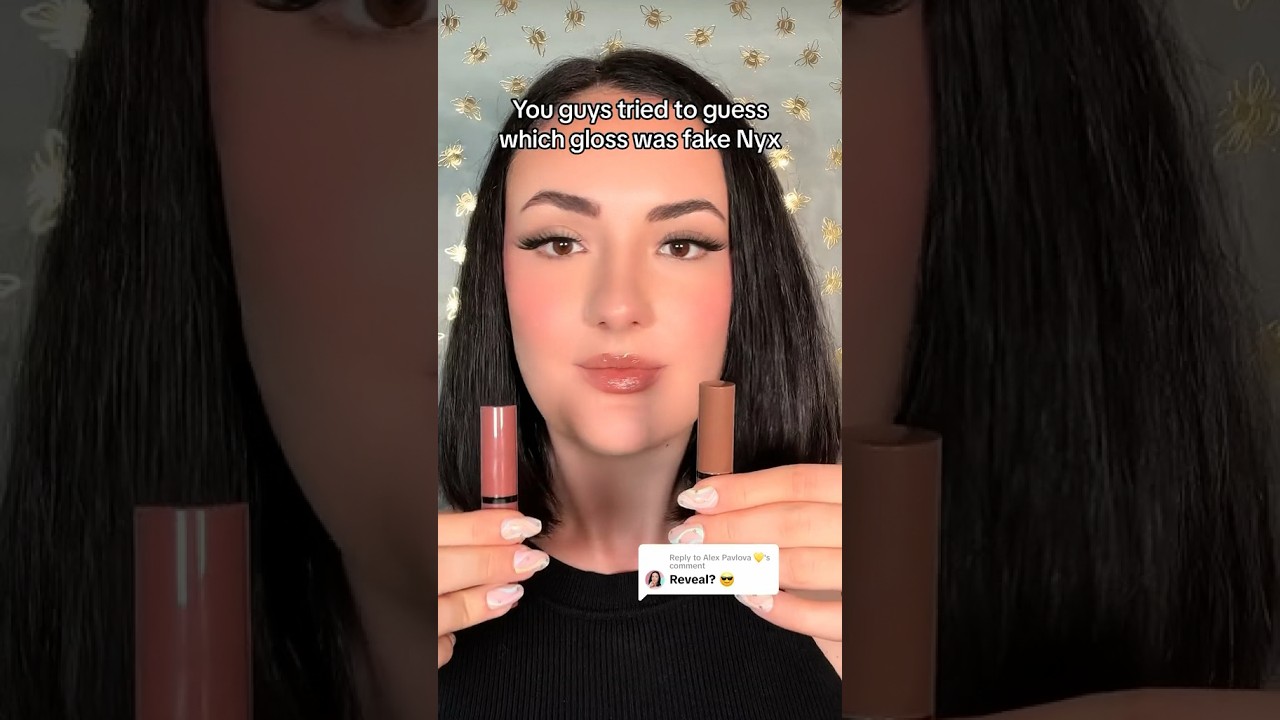 Fake NYX Gloss Reveal