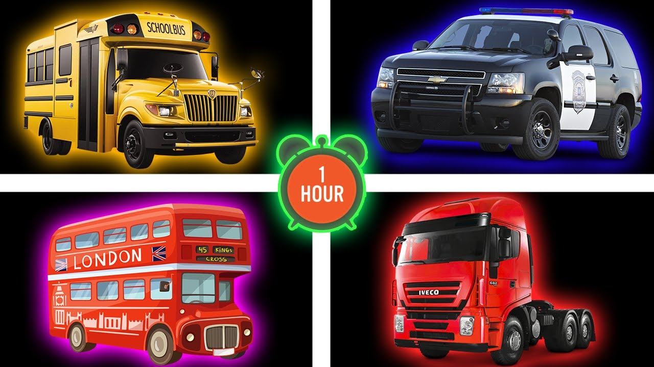 637 Bus Horn, Truck, Ambulance Siren, Police, Firetruck Sound Variations [Mega Mix] in 1 Hour