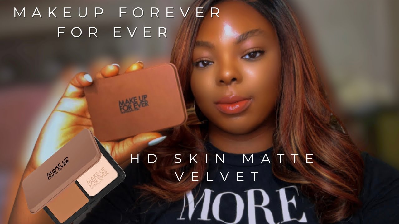 New ! Make Up For Ever HD Skin Matte Velvet Foundation #makeupforever