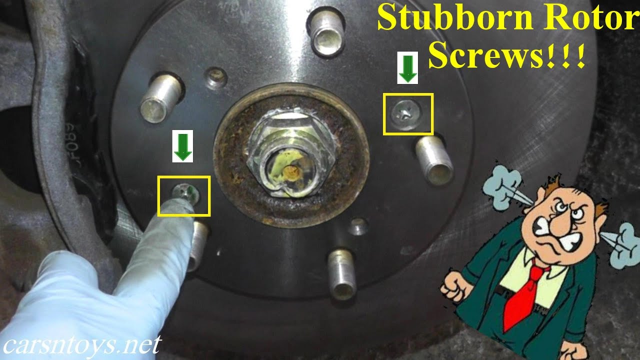 Removing Rotor Screws - FAST and EASY!