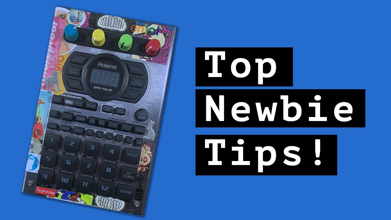 4 tips for SP404sx newbies *Become a pro faster*