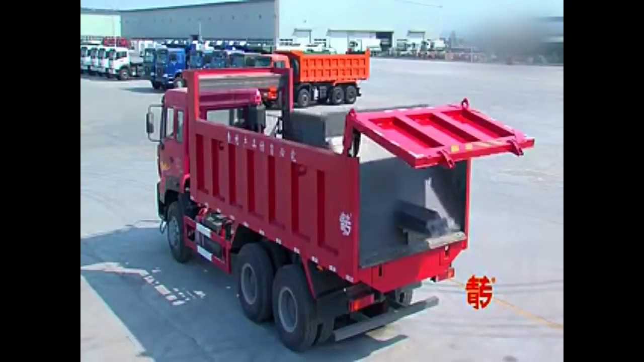 Новые самосвалы  Оригинальная система разгрузки без поднятия кузова