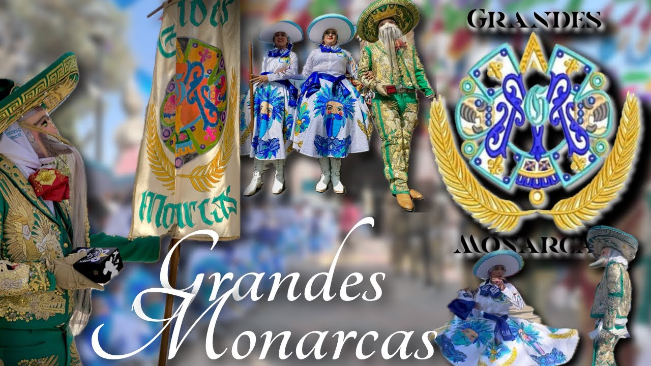 👑 Comparsa Grandes Monarcas 👑 San Vicente Chicoloapan 2023 👑