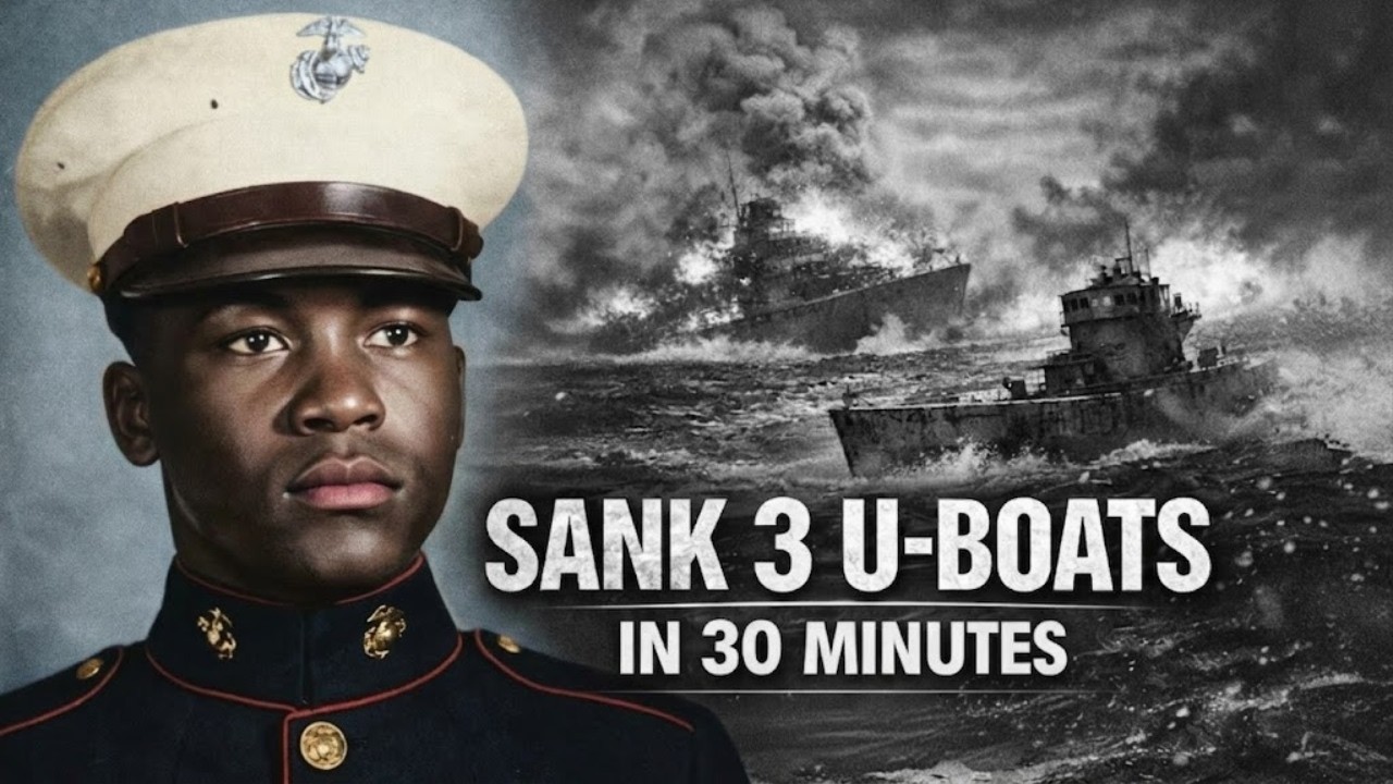 Forced to Be a Cook… He Sank 3 German U-Boats in 30 Minutes