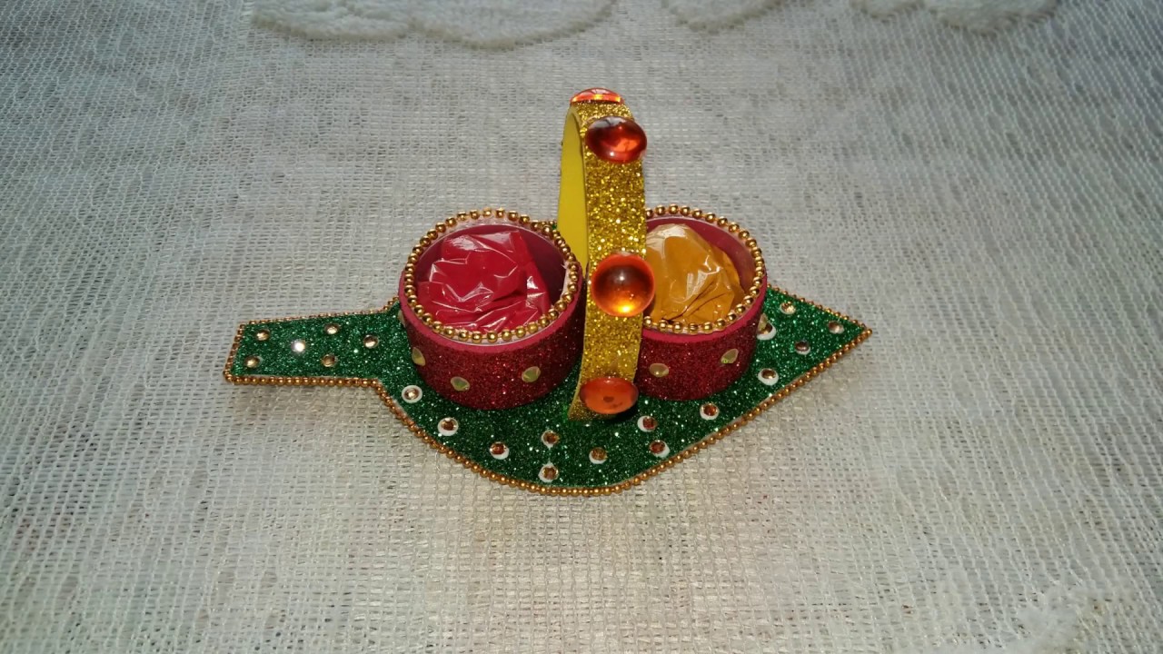 58. संक्रांती वान । Sankranti  Gift Idea । Best Out of waste | Reuse of medicine bottle cap