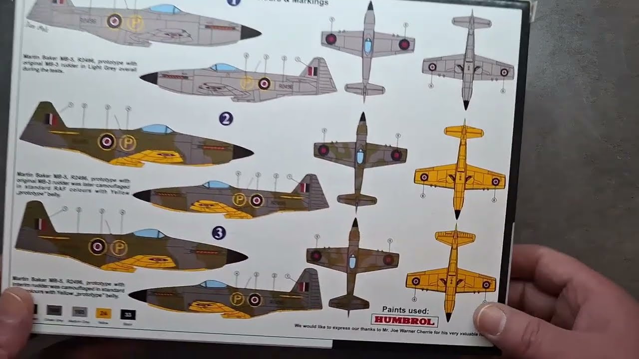 Martin Baker MB5 KPM 1/72 Semiapertura de caja. (Parte 2)