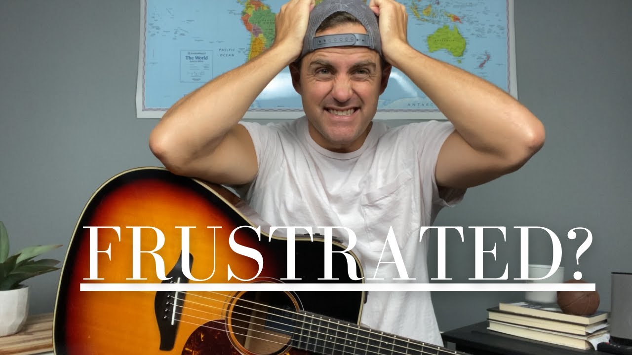 What To Do When You get Frustrated as a Beginner Guitar Player!!!