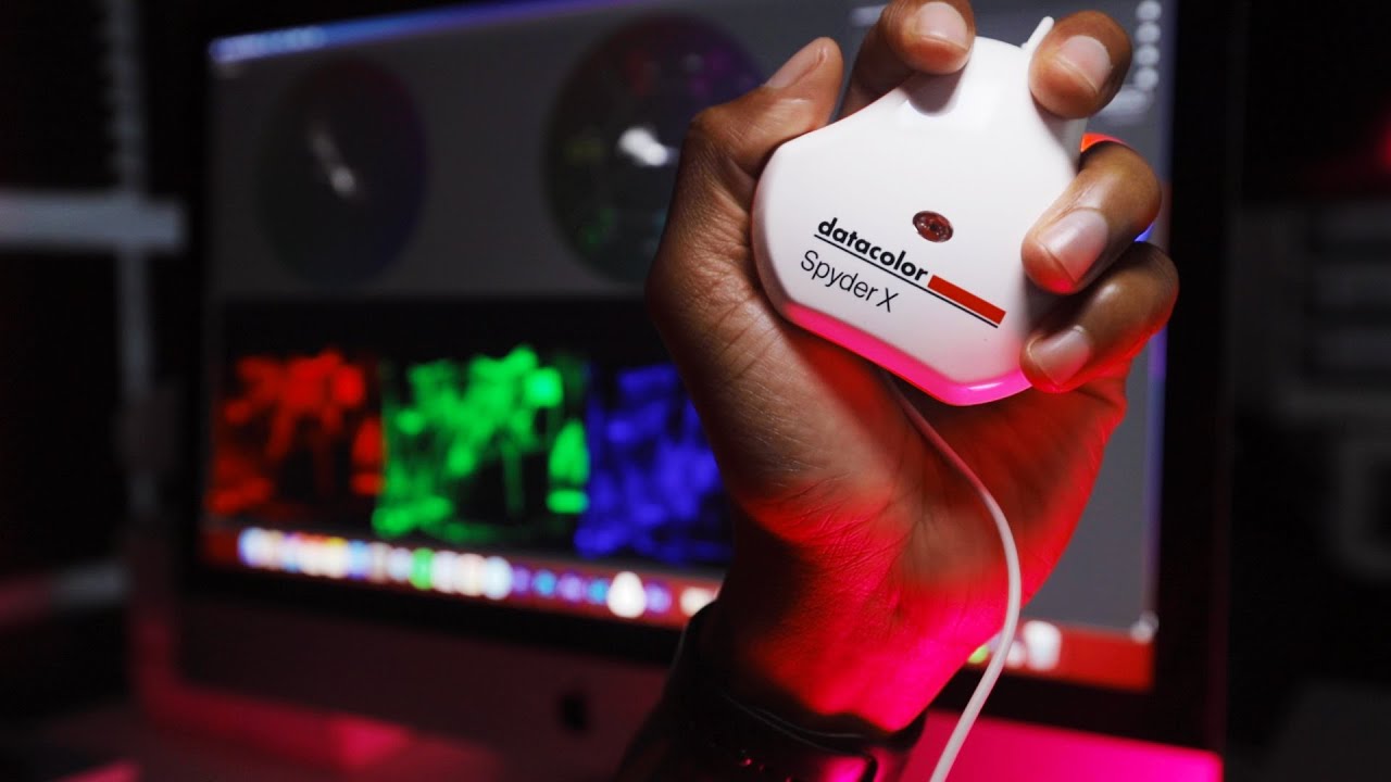Calibrate your monitor quickly and easily using SpyderX Pro