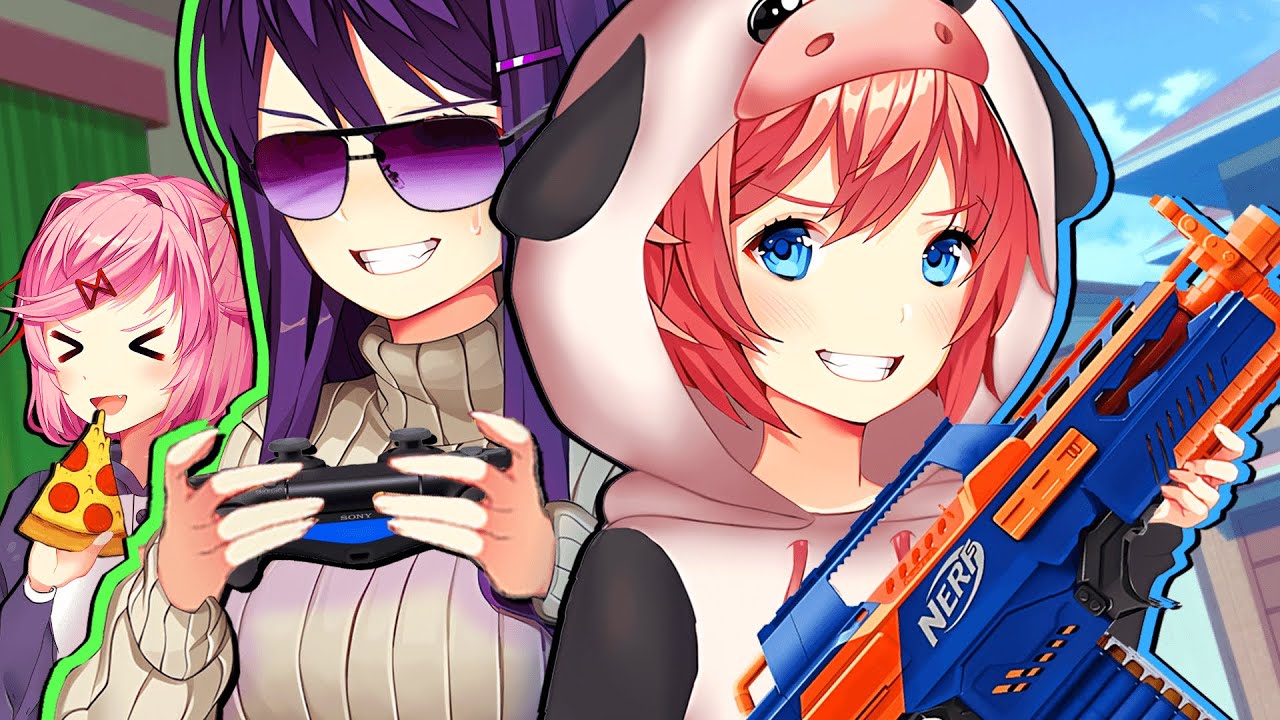Литературный Клуб На Ночёвке (DDLC Анимация)