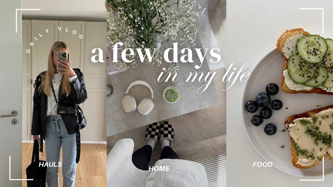 Rossmann haul, Bürotag & neue Rezepte | DAYS IN MY LIFE