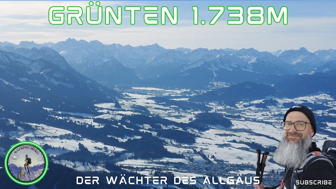 Grünten 1.738m | Der Wächter des Allgäus im Winter | Via Kammeregg Alpe und Grüntenhaus