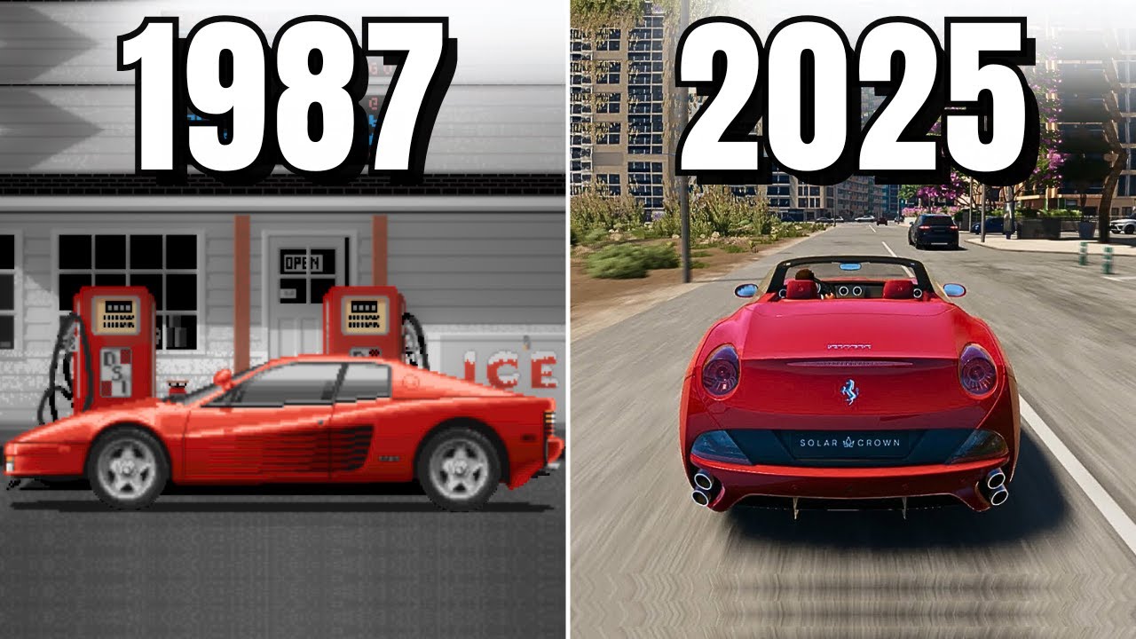 Evolution of Test Drive Games (1987-2025) (4K)