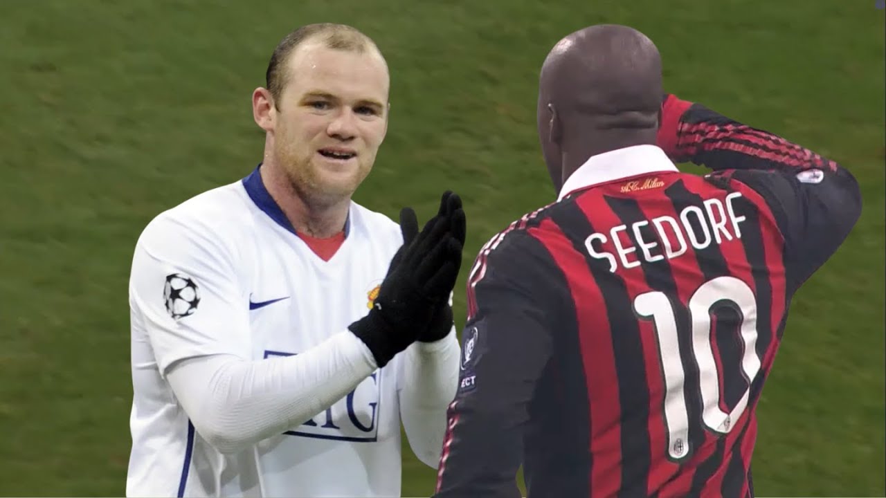 The Day Wayne Rooney Singlehandedly Destroyed Seedorf and AC Milan