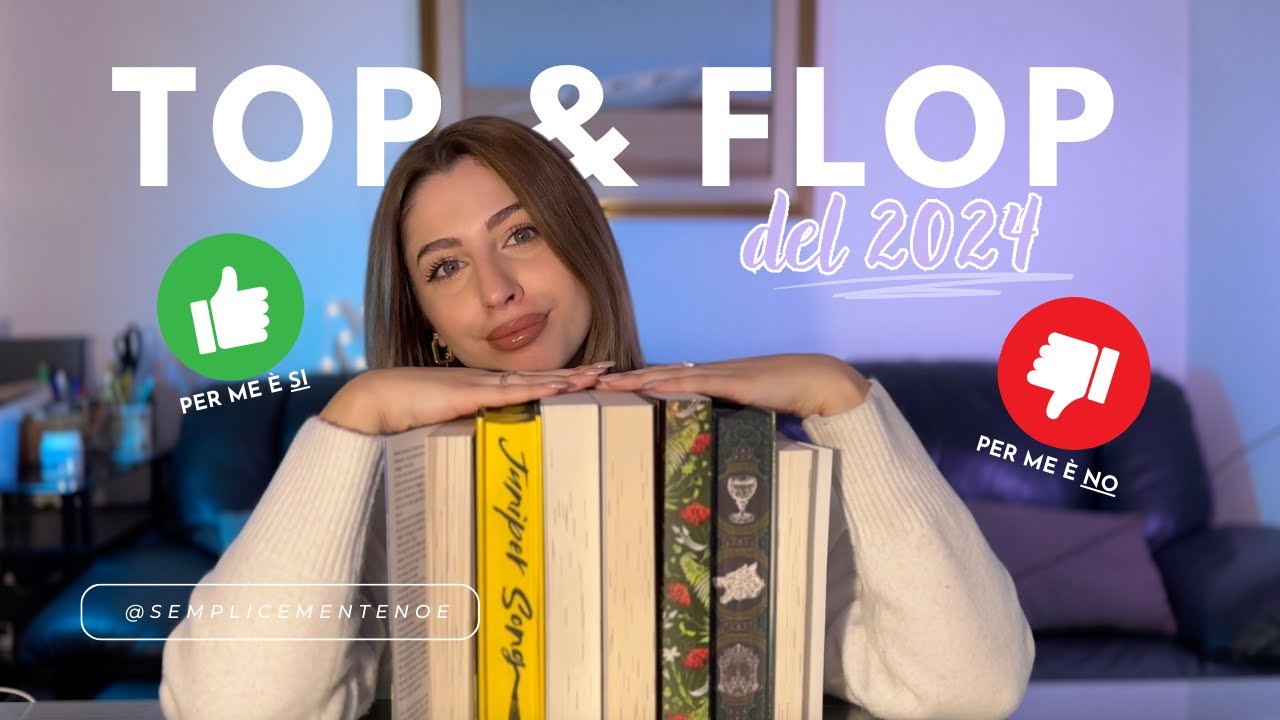 📚LETTURE TOP&FLOP del mio 2024 | Booktube