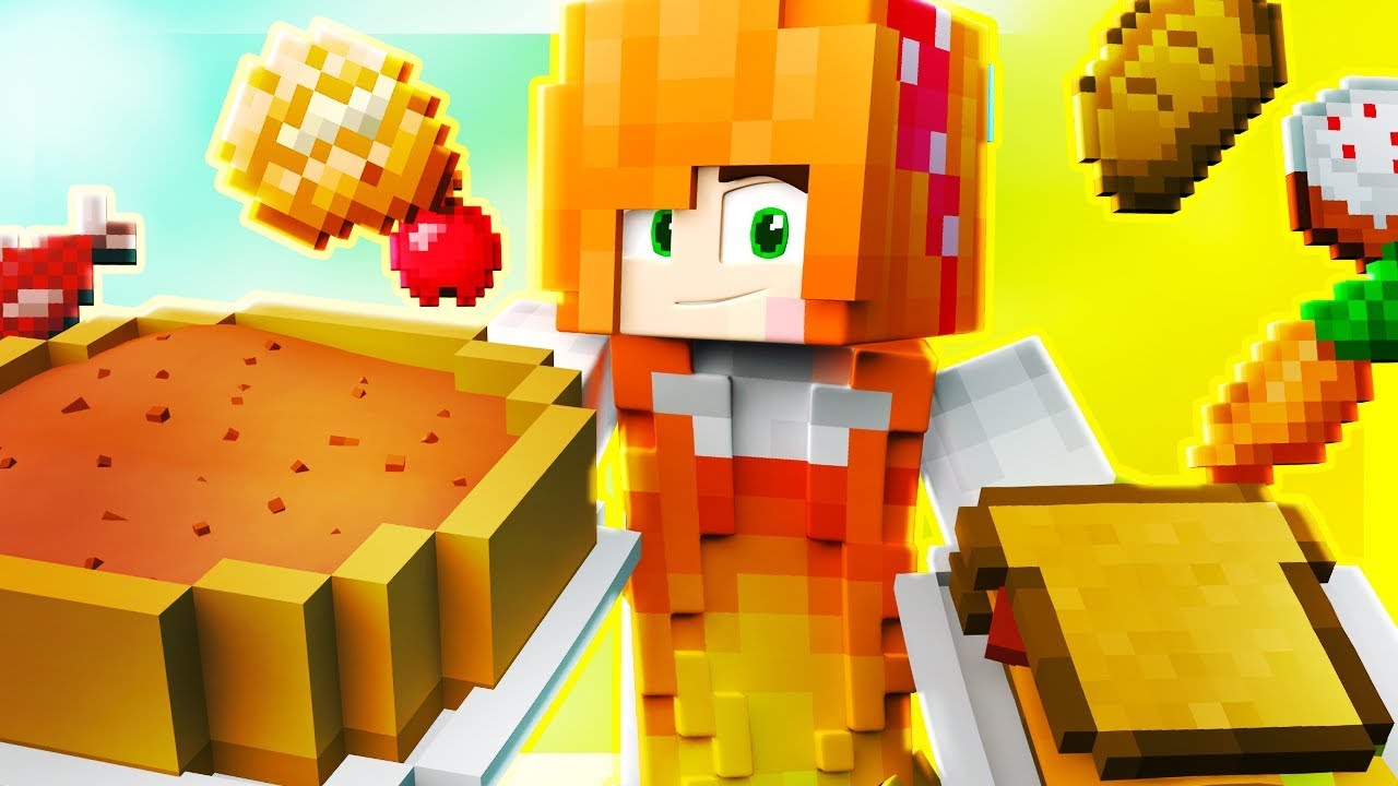 Minecraft | Cooking Mama Challenge | w/Ash, Mitty and Britt | Marielitai Gaming