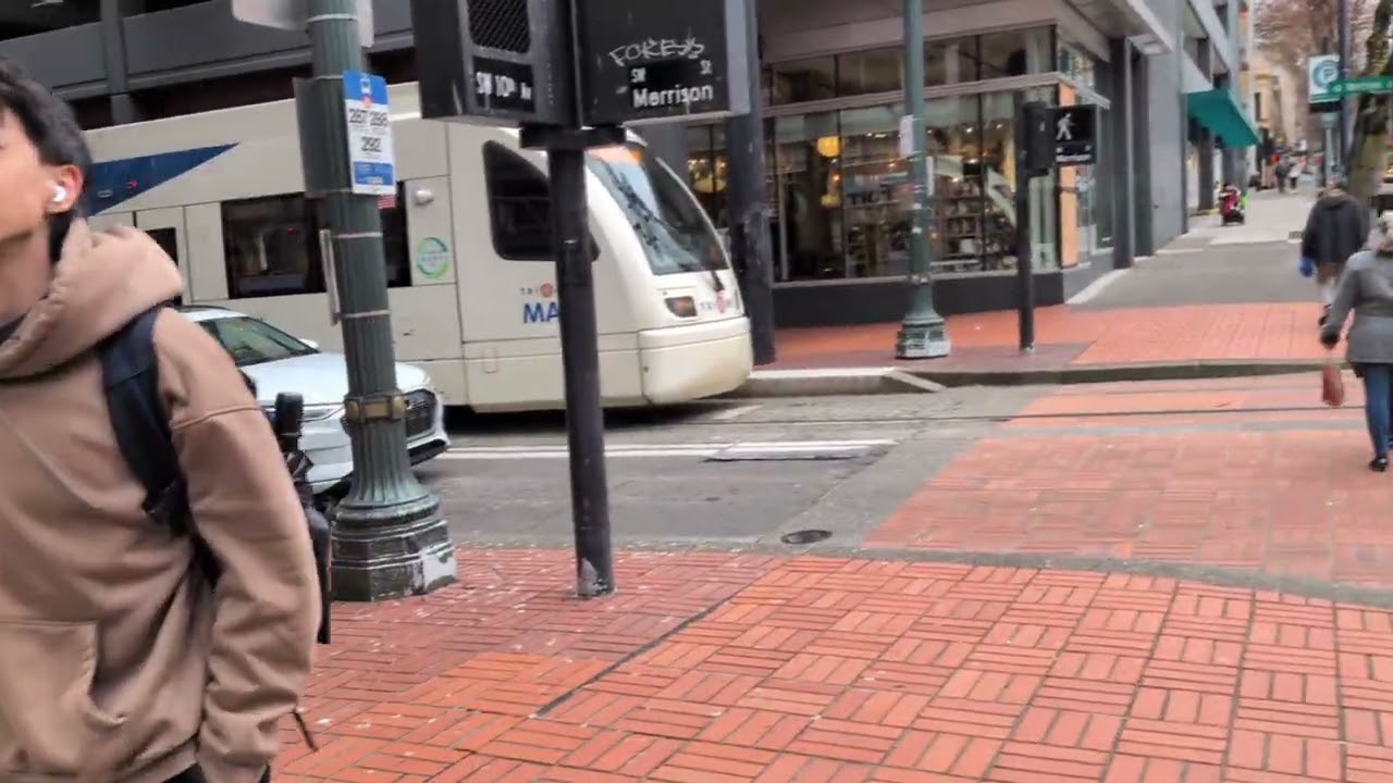 Downtown Portland Oregon March 8, 2026