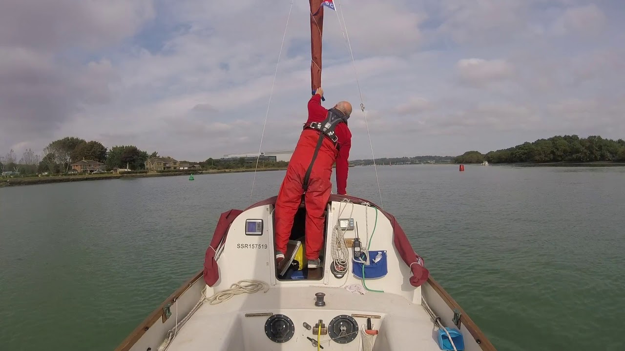 Drascombe Coaster Passage from Newport, Isle of Wight to Southampton Water