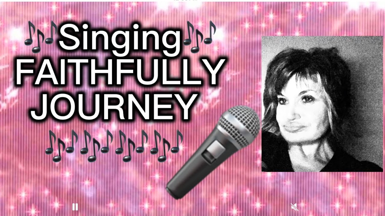 Faithfully.  Journey.  