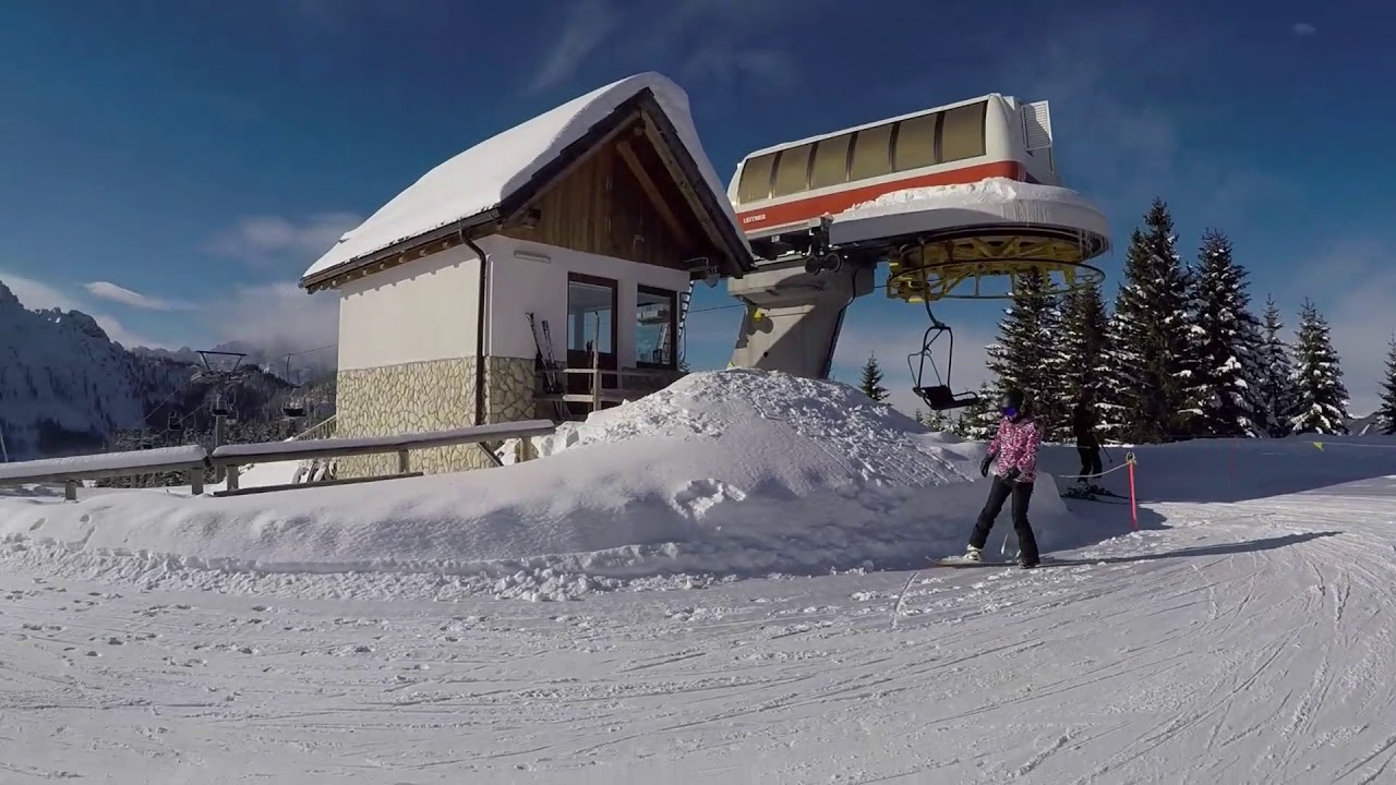 svete visarje/monte lussari 3.1.2018 snowboarding