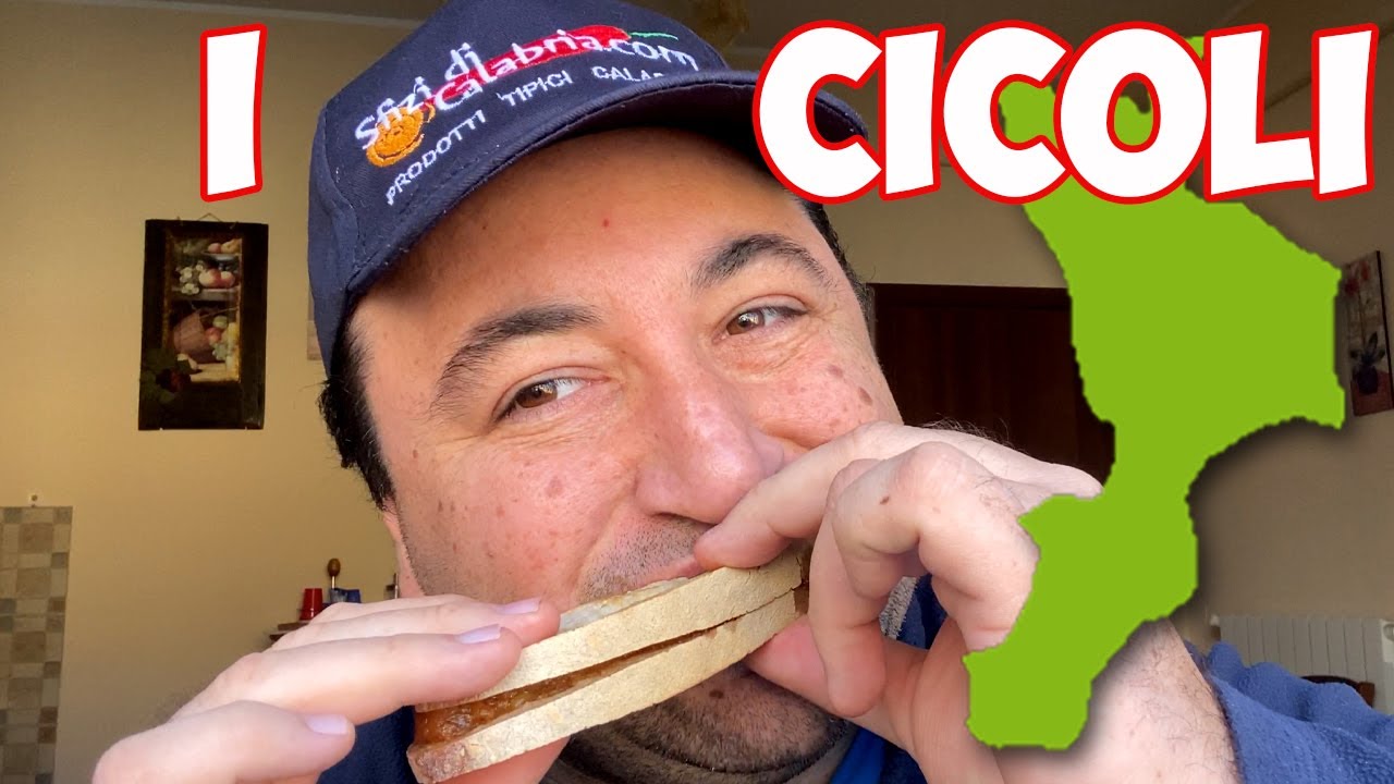🐖I Come Fare i Cicoli o Ciccioli di maiale Calabresi - Assaggio nel Pane Caldo 4k Video