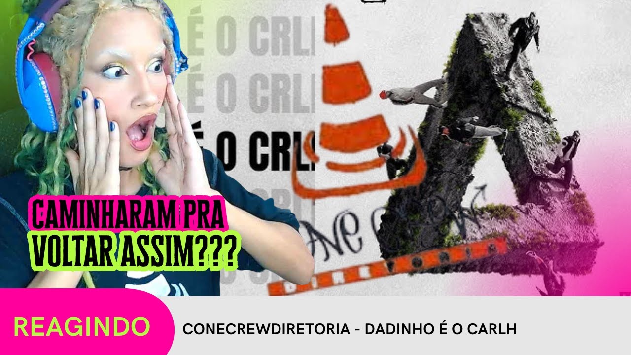 CONECREWDIRETORIA - DADINHO É O CARLH - REAGINDO: PRA NÃO CHORAR MAIS OUVINDO 1KILO