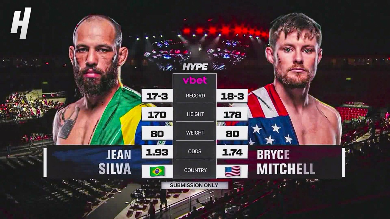 Jean Silva vs Bryce Mitchell - FULL FIGHT HIGHLIGHTS 🔥 Hype Fighting Championship