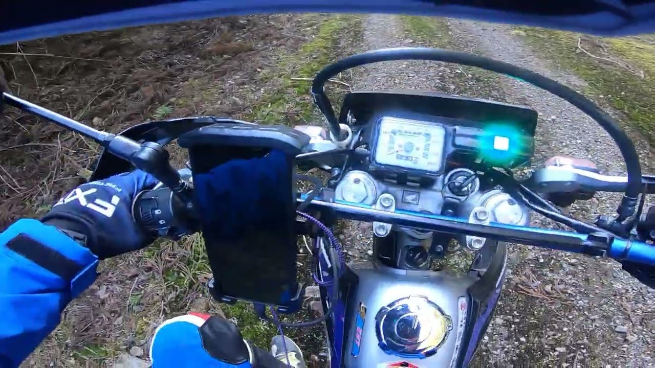 リハビリ林道　7　XR250