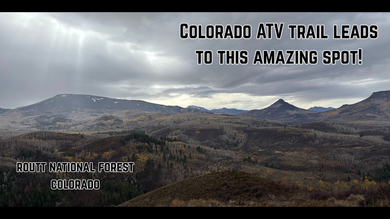 К этому удивительному месту ведет трасса для квадроциклов Colorado ATV Trail!