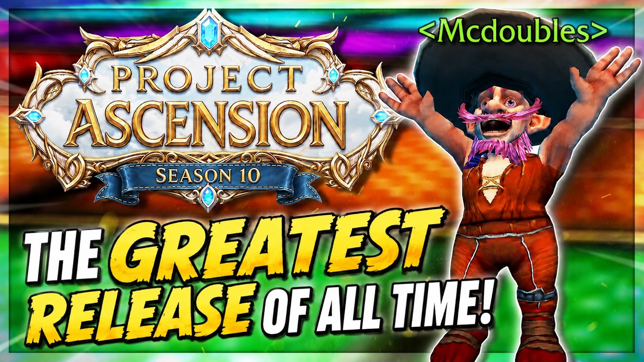 АНОНСИРОВАН 10 СЕЗОН ASCENSION! | Полный обзор релиза и впечатления | Classless WoW